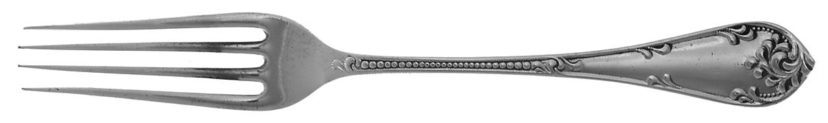Rustic (Sterling, 1895) Solid Youth Tea Fork by Towle Silver-1