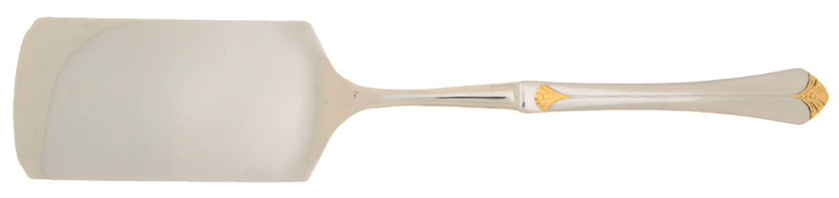 Santa Barbara Gold (Stainless) Lasagna Server with Stainless Blade HC by Towle Silver-1