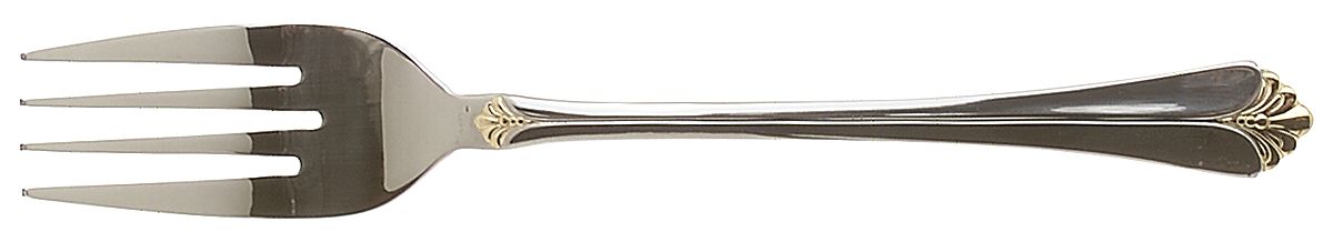 Santa Barbara Gold (Stainless) Individual Salad Fork by Towle Silver-1