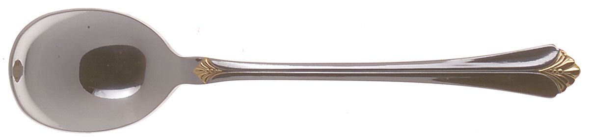 Santa Barbara Gold (Stainless) Sugar Spoon by Towle Silver-1