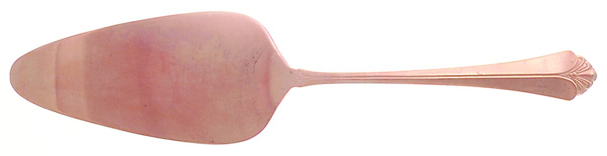 Santa Barbara-Rose Gold (Electroplate) Solid Pie Server by Towle Silver-1