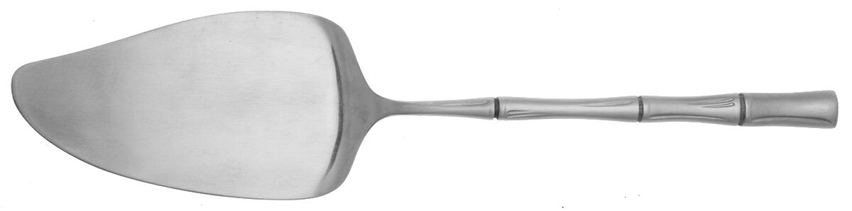 Satin Cane (Stainless) Solid Pie Server by Towle Silver-1