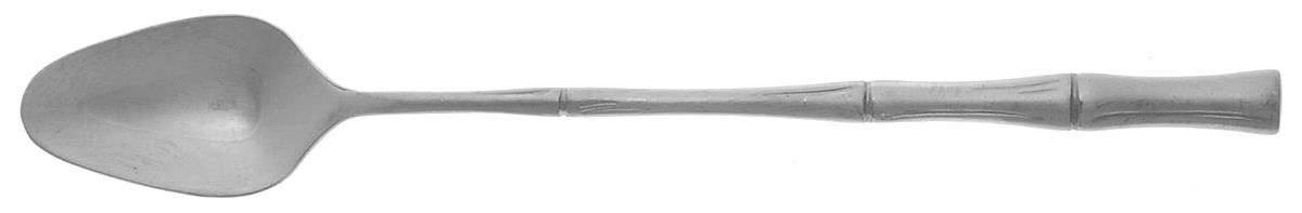 Satin Cane (Stainless) Iced Tea Spoon by Towle Silver-1