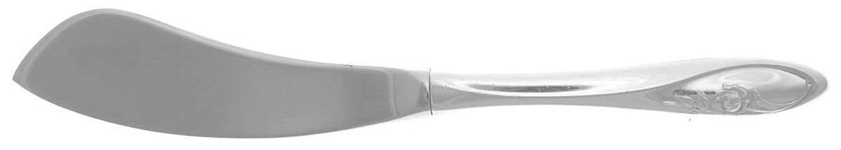 Sculptured Rose (Sterling, 1961) Hollow Handle Master Butter Knife by Towle Silver-1