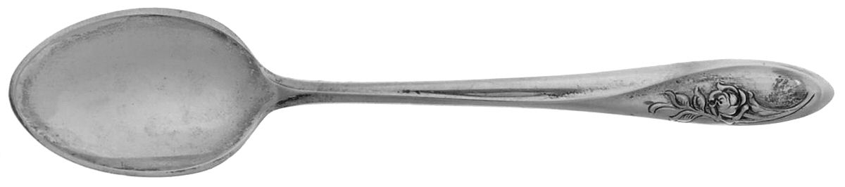 Sculptured Rose (Sterling, 1961) Demitasse Spoon by Towle Silver-1