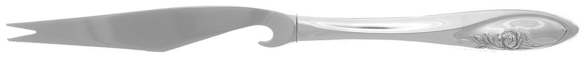 Sculptured Rose (Sterling, 1961) Hollow Handle Bar Knife by Towle Silver-1