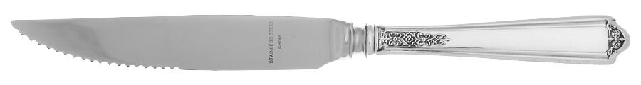 Seville (Sterling, 1926) Steak Knife Individual Hollow, Serrate HC by Towle Silver-1
