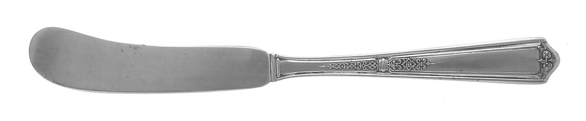 Seville (Sterling, 1926) Flat Handle Butter Spreader by Towle Silver-1