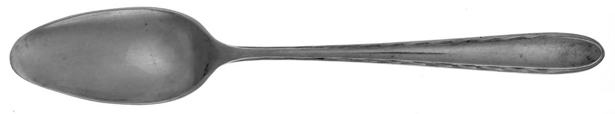 Silver Flutes (Sterling, 1941, No Monograms) Spoon-Fruit/Orange by Towle Silver-1