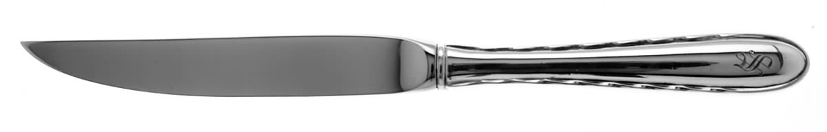 Silver Flutes (Sterling, 1941, No Monograms) Individual Steak Knife Hollow Handle by Towle Silver-1