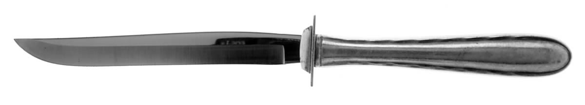 Silver Flutes (Sterling, 1941, No Monograms) Individual Steak Knife Hollow Handle by Towle Silver-1