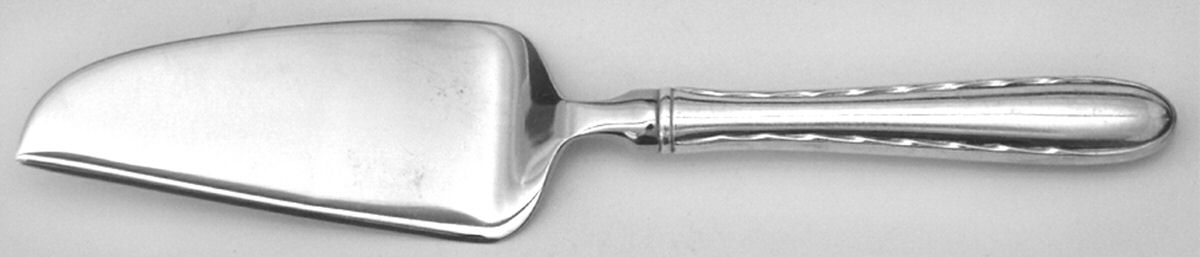 Silver Flutes (Sterling, 1941, No Monograms) Cheese Knife with Stainless Blade by Towle Silver-1