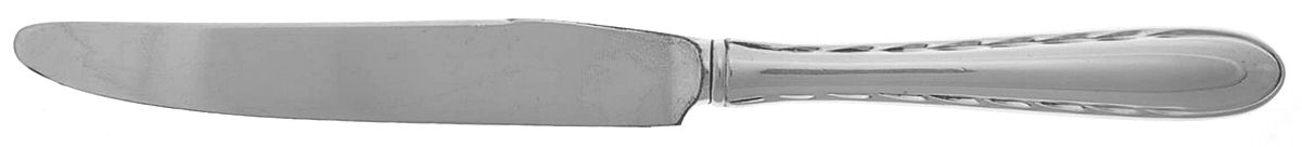 Silver Flutes (Sterling, 1941, No Monograms) New French Hollow Knife by Towle Silver-1