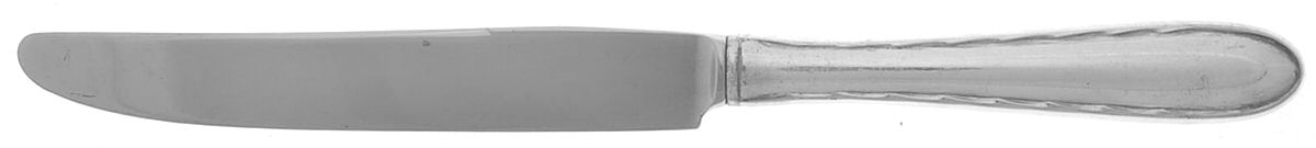 Silver Flutes (Sterling, 1941, No Monograms) Knife-New French/Hollow by Towle Silver-1