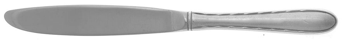Silver Flutes (Sterling, 1941, No Monograms) Hollow Handle Youth Knife by Towle Silver-1