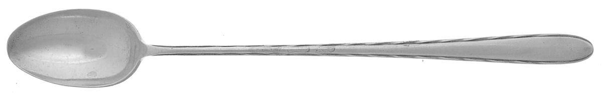Silver Flutes (Sterling, 1941, No Monograms) Iced Tea Spoon by Towle Silver-1