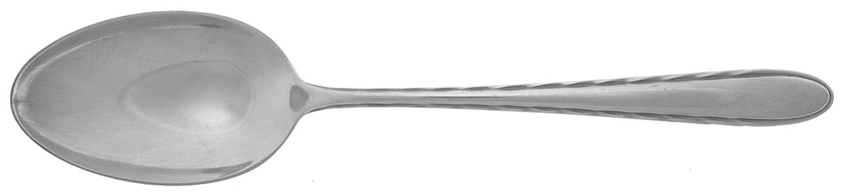 Silver Flutes (Sterling, 1941, No Monograms) Tablespoon (Serving Spoon) by Towle Silver-1
