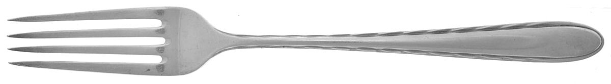 Silver Flutes (Sterling, 1941, No Monograms) Fork by Towle Silver-1