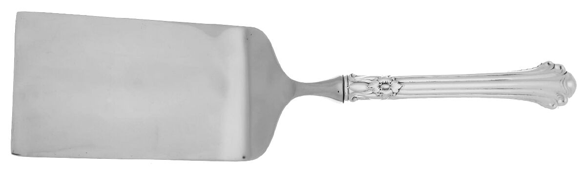 Silver Plumes (Sterling, 1939, No Monograms) Lasagna Server with Stainless Blade by Towle Silver-1