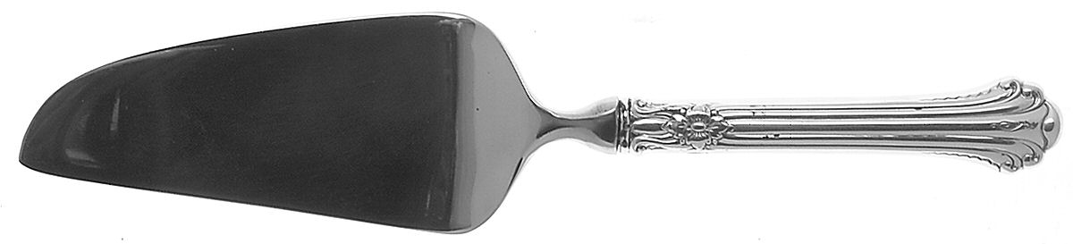 Silver Plumes (Sterling, 1939, No Monograms) Cheese Knife with Stainless Blade by Towle Silver-1