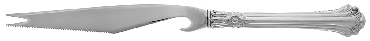 Silver Plumes (Sterling, 1939, No Monograms) Hollow Handle Bar Knife by Towle Silver-1