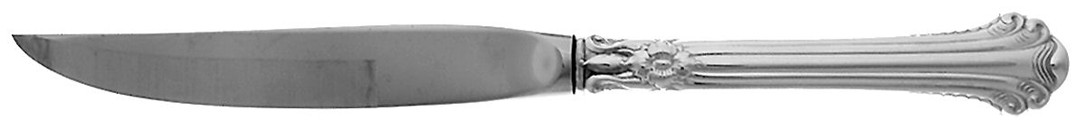 Silver Plumes (Sterling, 1939, No Monograms) Individual Steak Knife w/Bevel Blade by Towle Silver-1