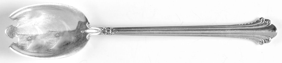 Silver Plumes (Sterling, 1939, No Monograms) Ice Cream Fork by Towle Silver-1