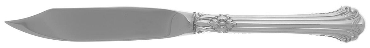 Silver Plumes (Sterling, 1939, No Monograms) Individual Fruit Knife with Stainless Blade by Towle Silver-1