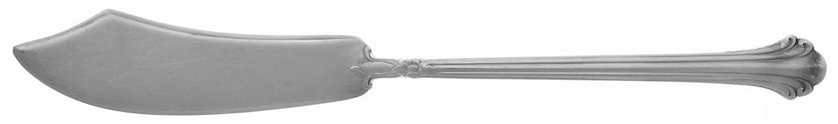 Silver Plumes (Sterling, 1939, No Monograms) Flat Handle Master Butter Knife by Towle Silver-1