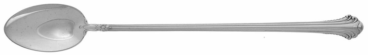 Silver Plumes (Sterling, 1939, No Monograms) Iced Tea Spoon by Towle Silver-1