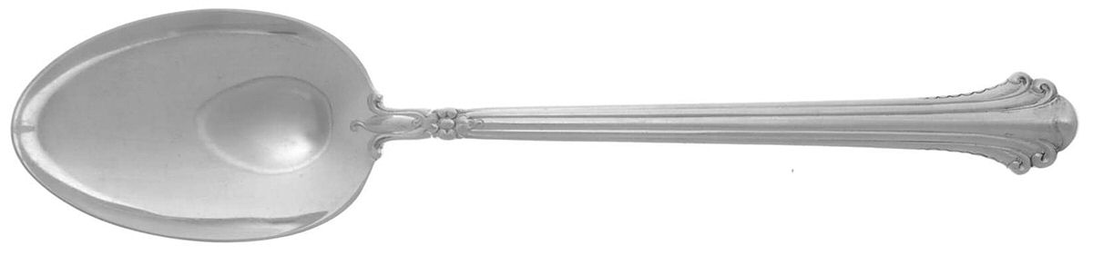 Silver Plumes (Sterling, 1939, No Monograms) Tablespoon (Serving Spoon) by Towle Silver-1