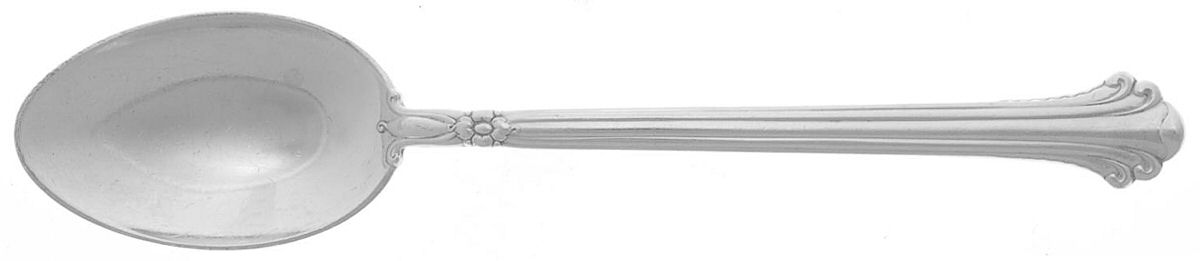 Silver Plumes (Sterling, 1939, No Monograms) Five O'Clock Teaspoon by Towle Silver-1