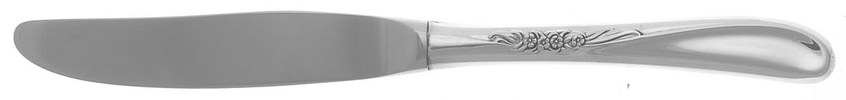 Silver Spray (Sterling, 1956) Modern Hollow Butter Spreader (Stainless) by Towle Silver-1