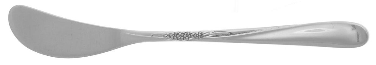 Silver Spray (Sterling, 1956) Flat Handle Butter Spreader by Towle Silver-1