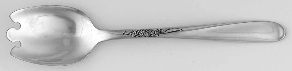 Silver Spray (Sterling, 1956) Small Ice Cream Fork by Towle Silver-1