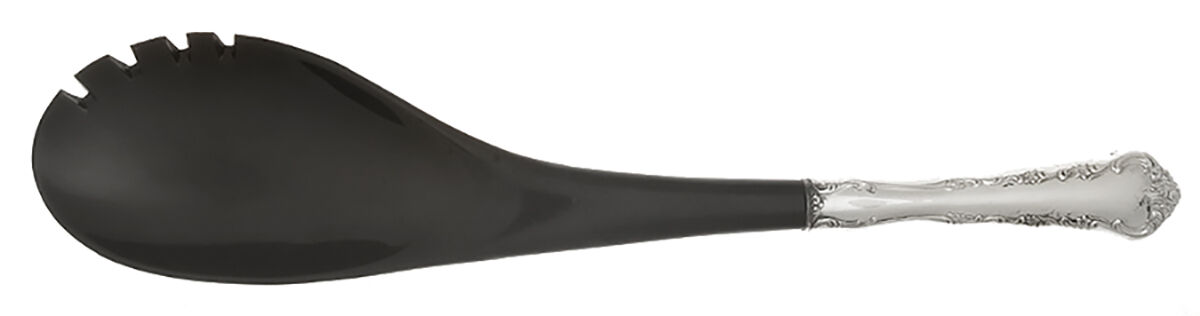Southern Mansion (Silverplate-, 1980) Salad Serving Fork with Plastic Prongs by Towle Silver-1