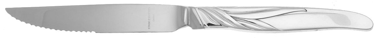 Southwind (Sterlng, 1952) Steak Knife Individual Hollow, Serrate HC by Towle Silver-1