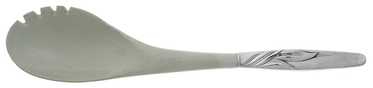 Southwind (Sterlng, 1952) Salad Serving Spoon with Plastic Bowl by Towle Silver-1
