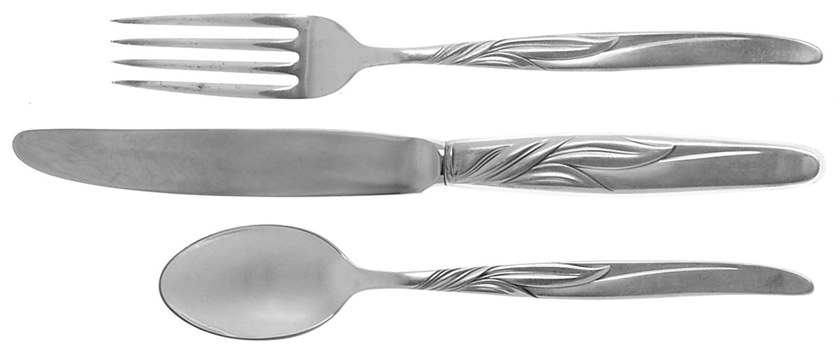 Southwind (Sterlng, 1952) 3 Piece Youth Set (Knife, Fork & Spoon) by Towle Silver-1