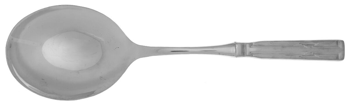 Southwest (Stainless) Casserole Spoon with Smooth Stainless Bowl HC by Towle Silver-1