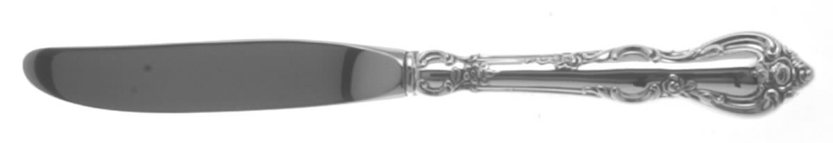 Spanish Provincial (Sterling, 1967) Modern Hollow Butter Spreader (Stainless) by Towle Silver-1