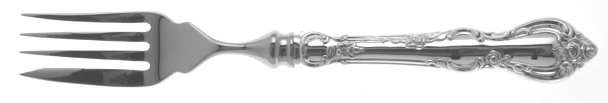 Spanish Provincial (Sterling, 1967) Individual Hollow Fish Fork, Stainless Tines by Towle Silver-1