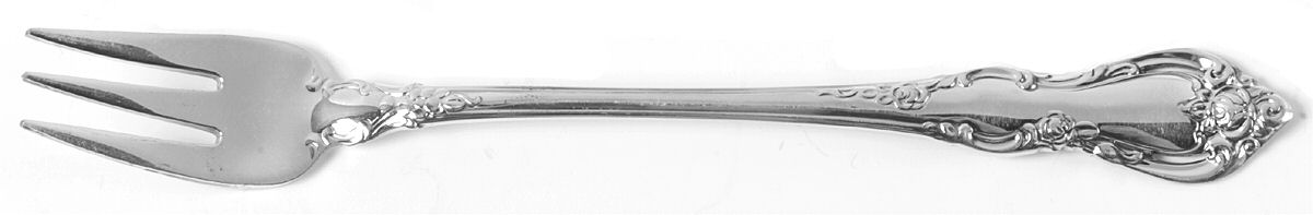 Spanish Provincial (Sterling, 1967) Cocktail/Seafood Fork by Towle Silver-1