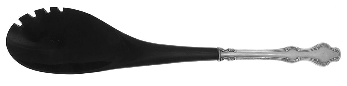 Standish (Silverplate, 1968) Salad Serving Fork with Plastic Prongs by Towle Silver-1