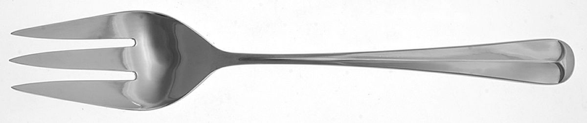 Standish (Stainless-Glossyfinish) Large Solid Cold Meat Serving Fork by Towle Silver-1