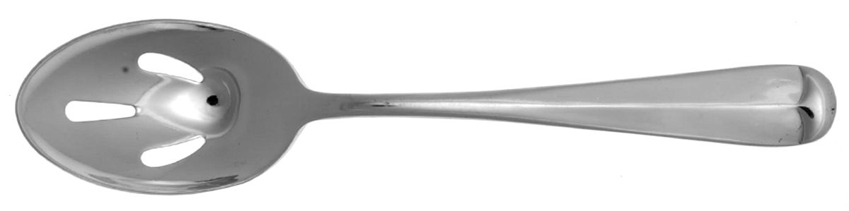 Standish (Stainless-Glossyfinish) Pierced Solid Serving Spoon by Towle Silver-1