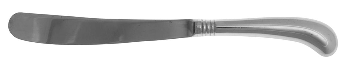 Standish (Stainless-Glossyfinish) Old French Hollow Pistol Knife by Towle Silver-1