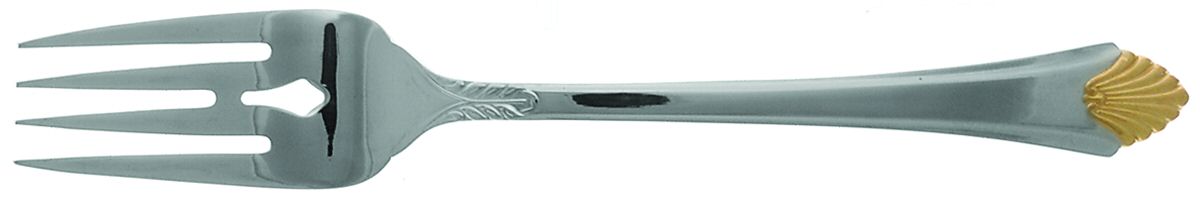 Stratton Gold (Stainless, Gold Accent) Individual Salad Fork by Towle Silver-1