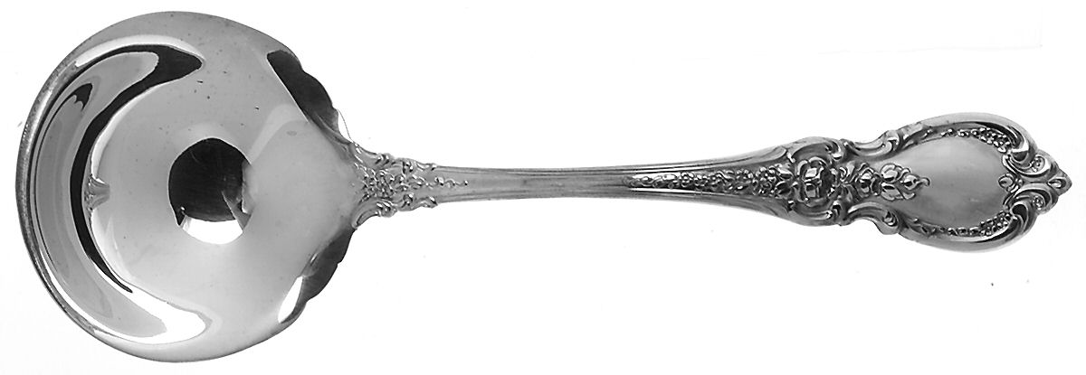 St. Michele (Silverplate, 1980) Solid Gravy Ladle by Towle Silver-1