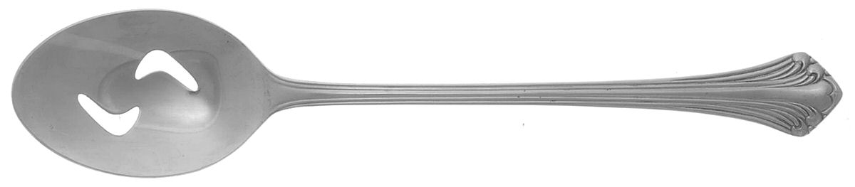 Stratford (Stainless) Pierced Tablespoon (Serving Spoon) by Towle Silver-1